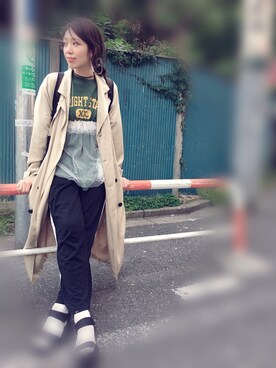 「ORiental TRaffic（オリエンタルトラフィック）の【再値下げ！SALE 50%OFF】【スポーツ系サンダル人気No1！】★スポーツサンダル★5203（サンダル）」を使った、muramotoさん（レディース・167cm）の春コーディネート