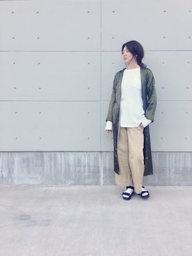 「ORiental TRaffic（オリエンタルトラフィック）の【再値下げ！SALE 50%OFF】【スポーツ系サンダル人気No1！】★スポーツサンダル★5203（サンダル）」を使った、muramotoさん（レディース・167cm）の夏コーディネート