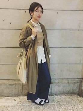 「ORiental TRaffic（オリエンタルトラフィック）の【再値下げ！SALE 50%OFF】【スポーツ系サンダル人気No1！】★スポーツサンダル★5203（サンダル）」を使った、muramotoさん（レディース・167cm）の夏コーディネート