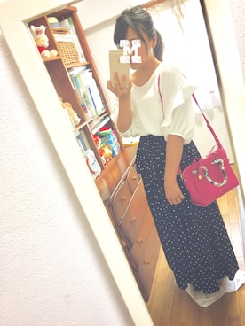 「LOWRYS FARM（ローリーズファーム）のセパレートパンプス　714388（パンプス）」を使った、うささん（レディース・153cm）の秋コーディネート