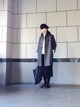 「ARTS & SCIENCE（アーツアンドサイエンス）のアイテム（ジャケット/アウター）」を使った、jenさん（レディース・156cm）の冬コーディネート
