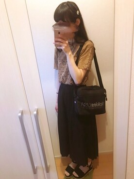 yurieさん（レディース・156cm）の夏コーディネート