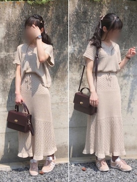 yurieさん（レディース・156cm）の夏コーディネート