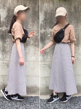 yurieさん（レディース・156cm）の夏コーディネート