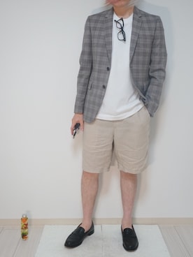 「泰八郎謹製（タイハチロウキンセイ）のアイテム」を使った、n6kbnovaさん（メンズ・171cm）の夏コーディネート