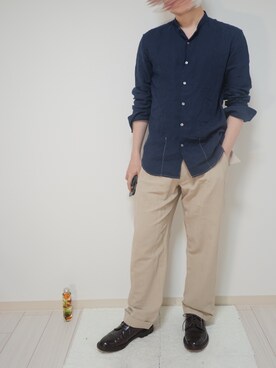 「Paul Smith COLLECTION（ポールスミスコレクション）のアイテム（パンツ）」を使った、n6kbnovaさん（メンズ・171cm）の夏コーディネート