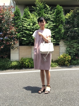 「IDのアイテム」を使った、まいさん（レディース・165cm）の春コーディネート