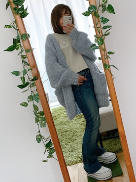 Mitsiさん（レディース・153cm）の冬コーディネート