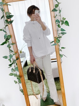 「VALENTINO（ヴァレンティノ）のアイテム（パンプス）」を使った、Mitsiさん（レディース・153cm）の春コーディネート
