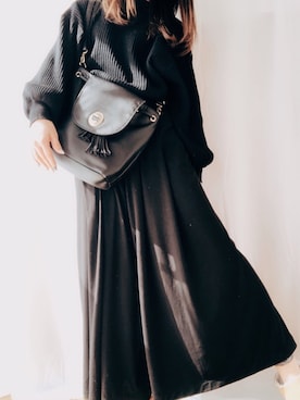 「プチプラミックス」｜S a y a ♡さん（レディース・157cm）の冬コーディネート