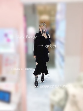 「Jeffrey Campbell（ジェフリーキャンベル）のアイテム（スニーカー）」を使った、イロハ レナさん（レディース・163cm）の春コーディネート