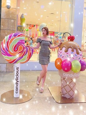 「Finders Keepers（フィンダーズキーパーズ）のアイテム」を使った、イロハ レナさん（レディース・163cm）の夏コーディネート