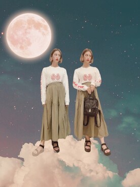 イロハ レナさん（レディース・163cm）の夏コーディネート