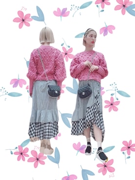 イロハ レナさん（レディース・163cm）の春コーディネート