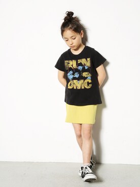 「AZUL by moussy（アズールバイマウジー）のアイテム」を使った、AZULKIDSofficialさん（キッズ・120cm）の夏コーディネート