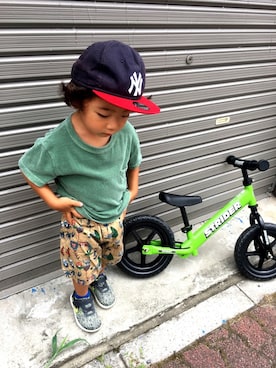 n167  .i90さん（キッズ・90cm）の夏コーディネート