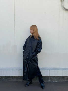 「#instagood」｜「アイテム（ジャケット/アウター）」を使った、恵利香さん（レディース・156cm）の冬コーディネート