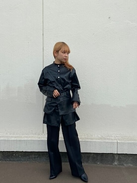 「#instagood」｜「アイテム（ジャケット/アウター）」を使った、恵利香さん（レディース・156cm）の冬コーディネート