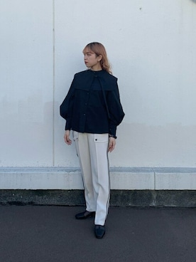 恵利香さん（レディース・156cm）の春コーディネート