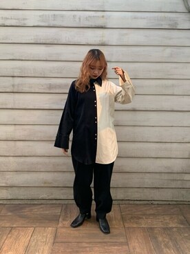 恵利香さん（レディース・156cm）の春コーディネート