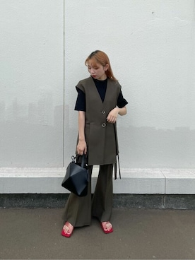 恵利香さん(レディース・156cm)の夏コーディネート