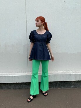 恵利香さん（レディース・156cm）の夏コーディネート