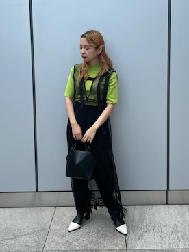 恵利香さん（レディース・156cm）の夏コーディネート