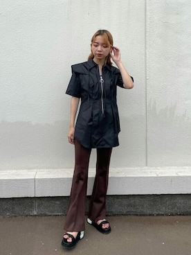 恵利香さん(レディース・156cm)の夏コーディネート