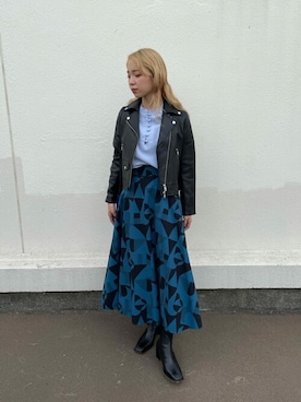 恵利香さん（レディース・156cm）の夏コーディネート