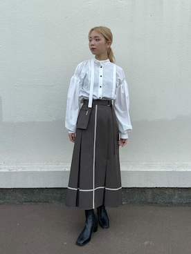 恵利香さん（レディース・156cm）の秋コーディネート