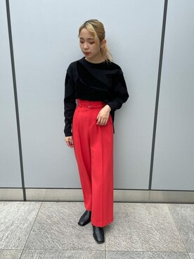 恵利香さん（レディース・156cm）の秋コーディネート