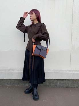 恵利香さん（レディース・156cm）の秋コーディネート
