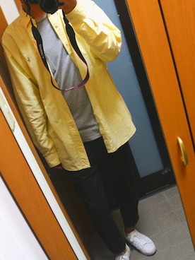 「アイテム（その他）」を使った、にしおかさん（メンズ・181cm・20代）の秋コーディネート