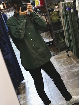 「アイテム（その他）」を使った、にしおかさん（メンズ・181cm・20代）の秋コーディネート