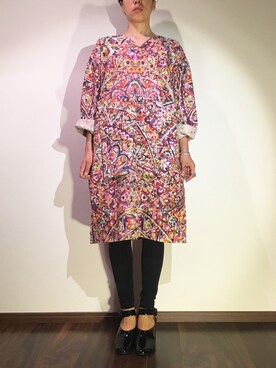 「ハンドペイント」｜Satsukiさん（レディース・170cm）の春コーディネート