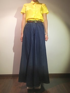 「Marc by Marc Jacobs（マークバイマークジェイコブス）のアイテム（トップス）」を使った、Satsukiさん（レディース・170cm）の春コーディネート