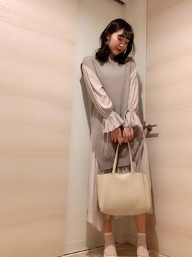 KAHOさん（レディース・170cm）の冬コーディネート