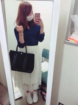 y u r iさん（レディース・162cm）の春コーディネート