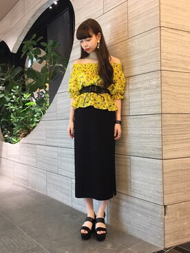 ここさん（レディース・164cm）の夏コーディネート