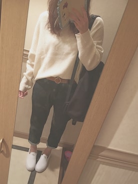 みきてぃさん（レディース・160cm）の秋コーディネート