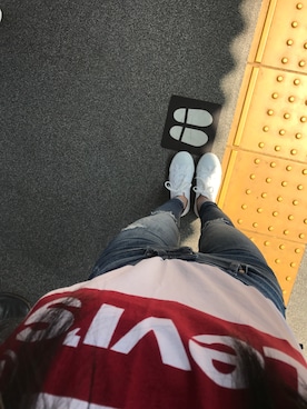 「CONVERSE（コンバース）のアイテム（スニーカー、ホワイト系）」を使った、Miさん（レディース・154cm）の夏コーディネート