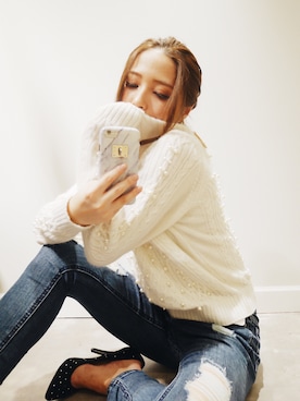 谷口美咲さん（レディース・153cm）の秋コーディネート