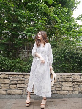 谷口美咲さん（レディース・153cm）の春コーディネート