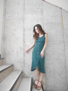 谷口美咲さん（レディース・153cm）の夏コーディネート