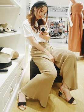 谷口美咲さん（レディース・153cm）の夏コーディネート