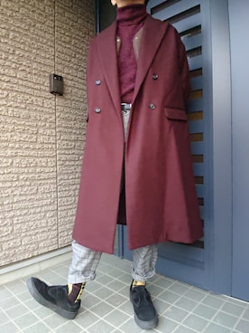 しょーわさん（メンズ・168cm）の冬コーディネート