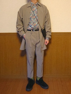 しょーわさん(メンズ・168cm)の春コーディネート