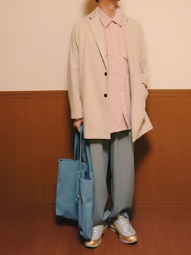 「airmax」｜「アイテム（ジャケット/アウター）」を使った、しょーわさん（メンズ・168cm）の春コーディネート