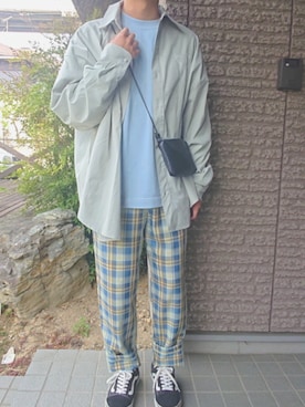 しょーわさん（メンズ・168cm）の春コーディネート