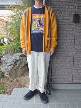 「TIDEWAY（タイドウェイ）のアイテム」を使った、しょーわさん（メンズ・168cm）の春コーディネート